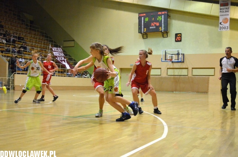 Kadetki: AKM Włocławek - MUKS Bydgoszcz