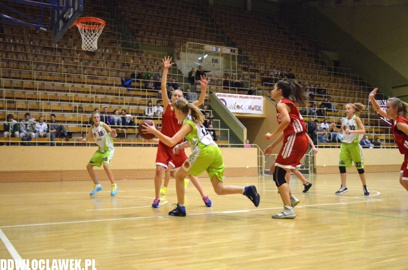 Kadetki: AKM Włocławek - MUKS Bydgoszcz