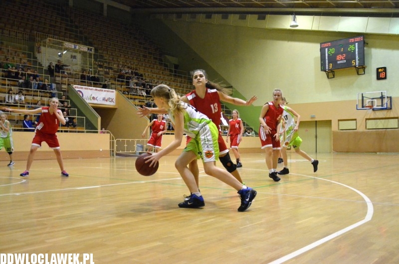 Kadetki: AKM Włocławek - MUKS Bydgoszcz