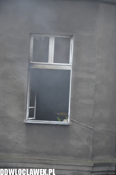 Pożar w centrum Włocławka!