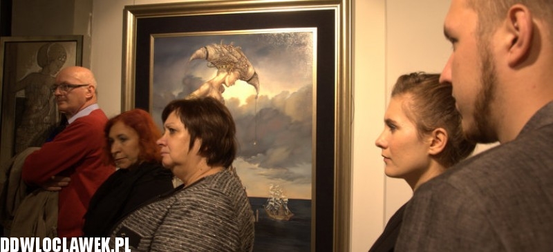 Wernisaż wystawy prac Tomasza Sętowskiego