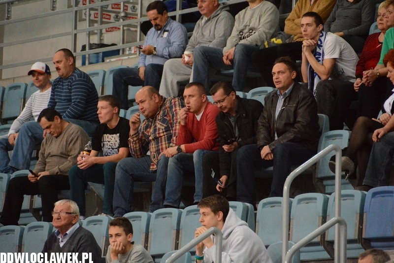 Kibice podczas meczu Anwilu z Asseco