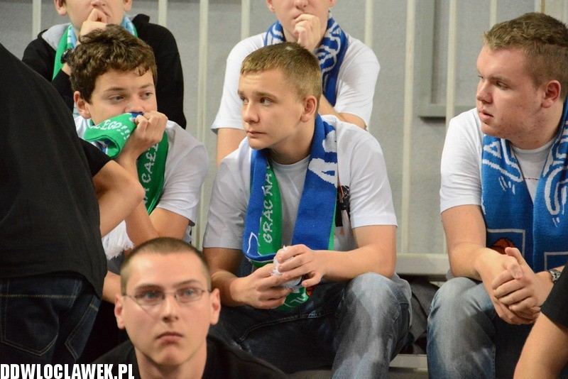Kibice podczas meczu Anwilu z Asseco
