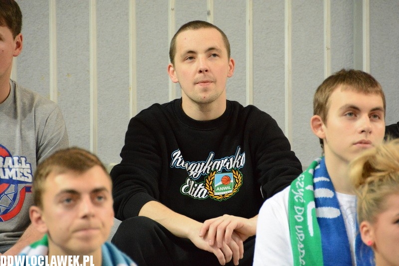 Kibice podczas meczu Anwilu z Asseco
