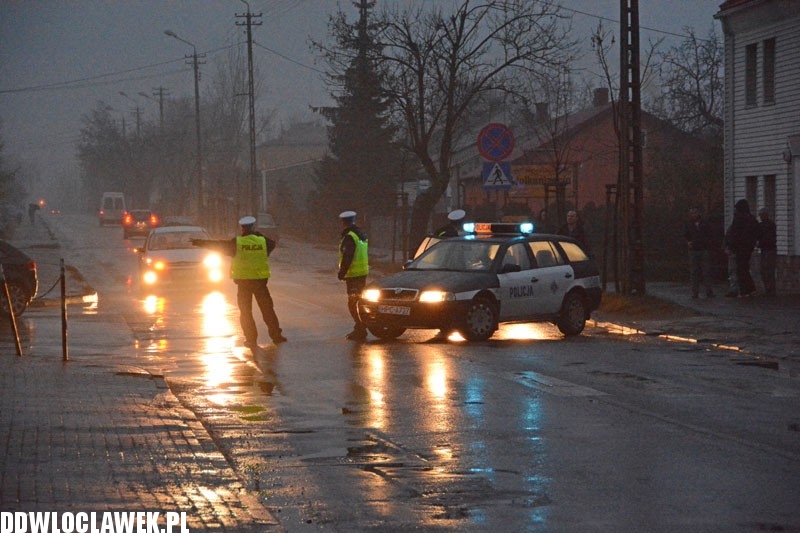 Groźny wypadek przy ul. Płockiej