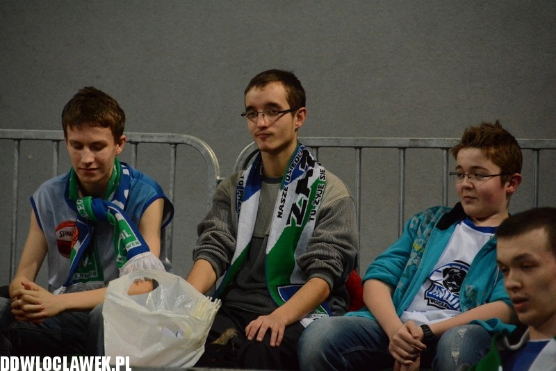 Kibice podczas meczu Anwil - Stabil