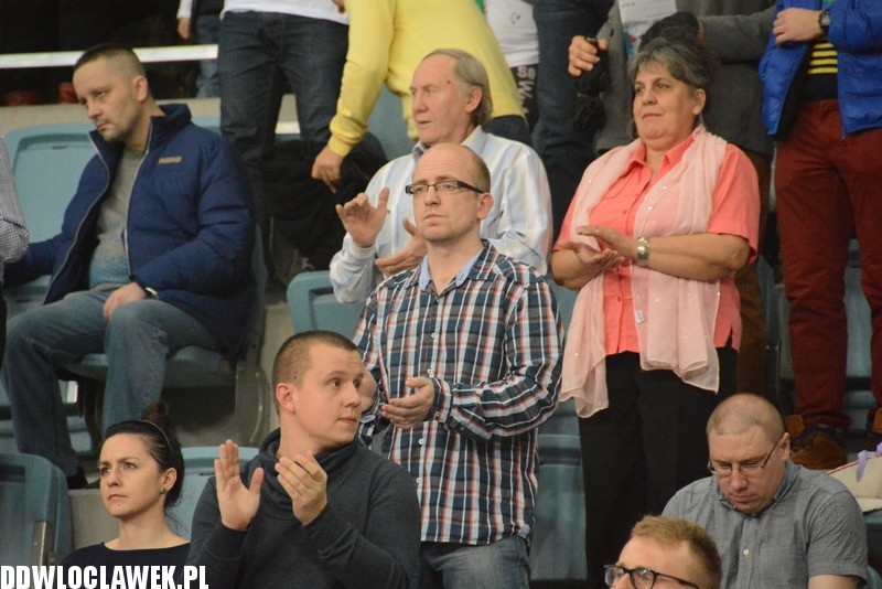 Kibice podczas meczu Anwil - Stabil