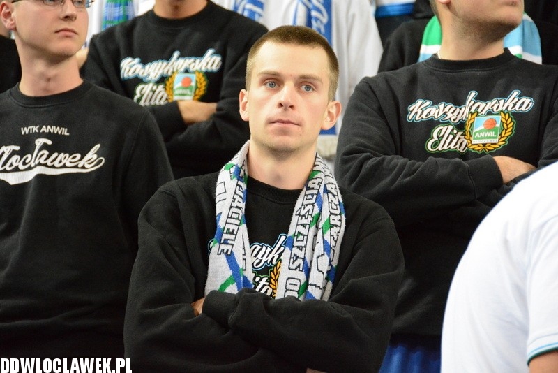 Kibice podczas meczu Anwil - Stabil