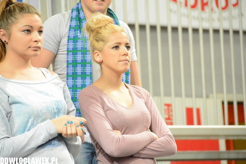 Kibice podczas meczu Anwil - Stabil