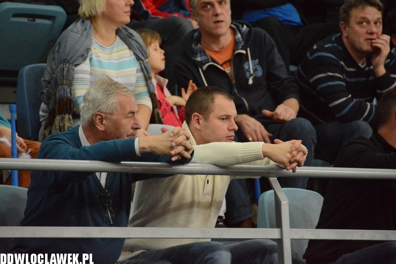 Kibice podczas meczu Anwilu z Kotwicą