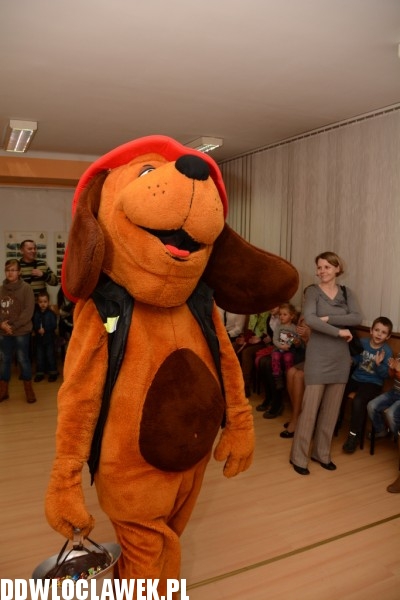Spotkanie choinkowe w siedzibie straży pożarnej