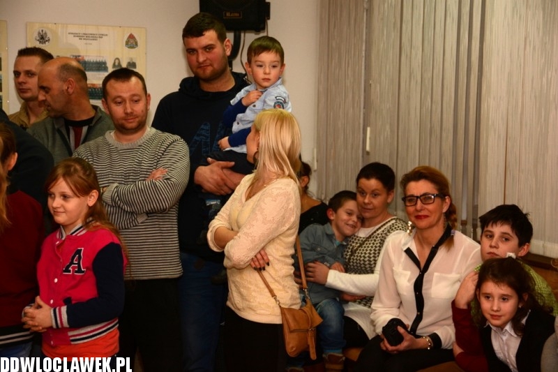 Spotkanie choinkowe w siedzibie straży pożarnej