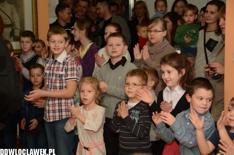 Spotkanie choinkowe w siedzibie straży pożarnej
