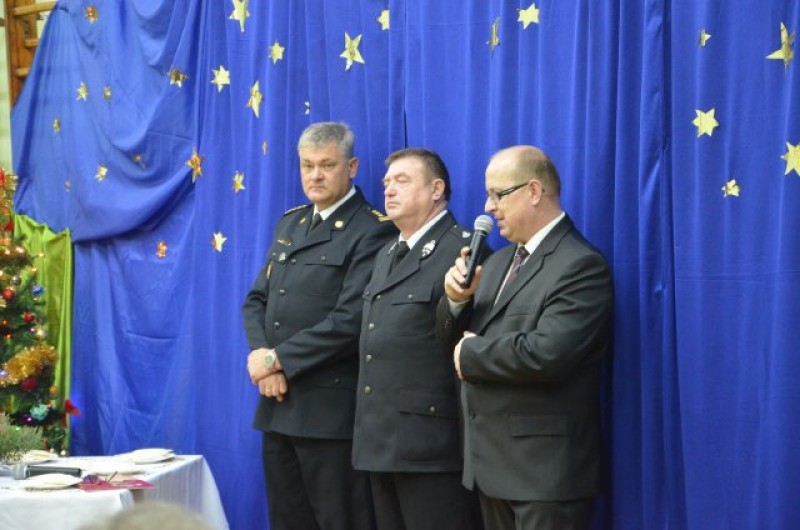 Strażacy podzielili się opłatkiem