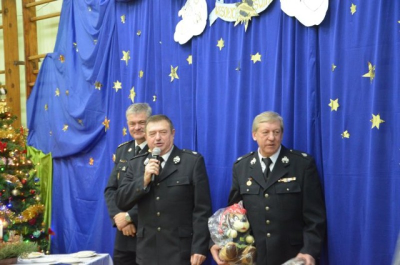 Strażacy podzielili się opłatkiem