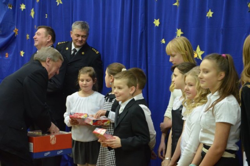 Strażacy podzielili się opłatkiem