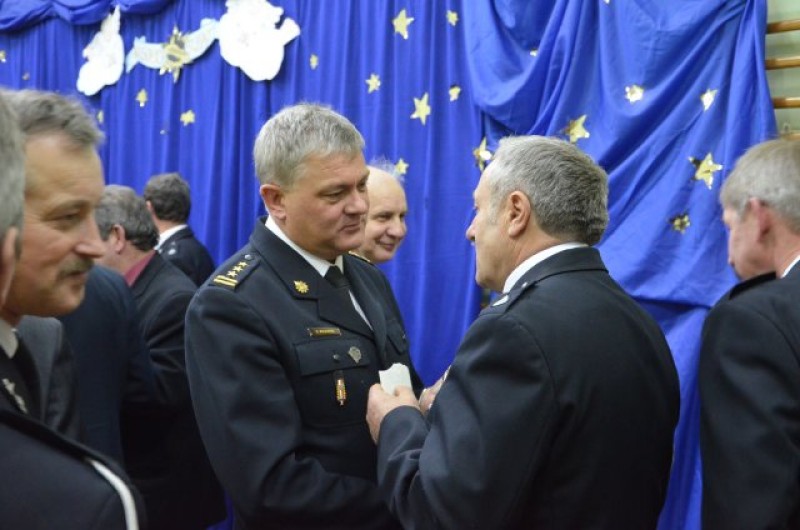 Strażacy podzielili się opłatkiem