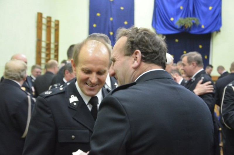 Strażacy podzielili się opłatkiem