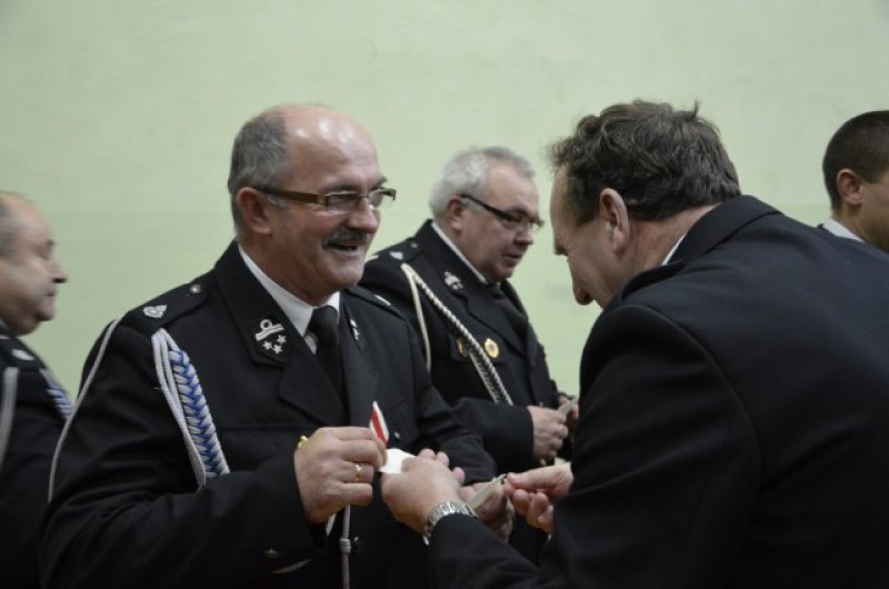Strażacy podzielili się opłatkiem