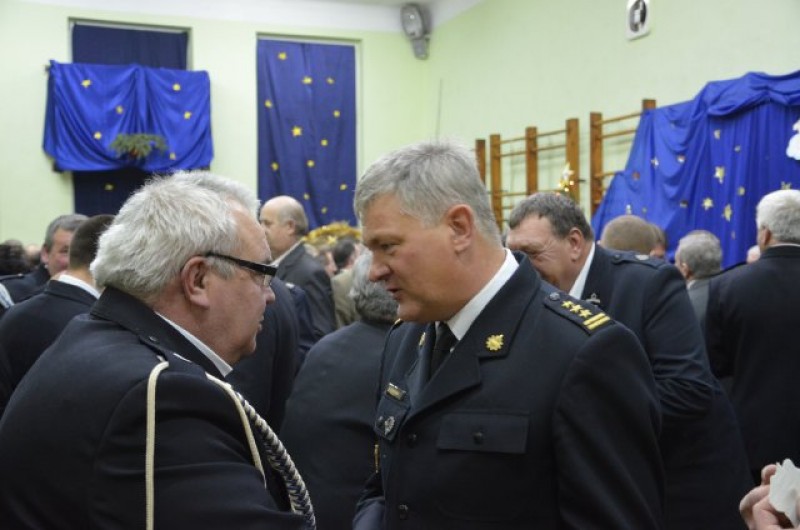 Strażacy podzielili się opłatkiem