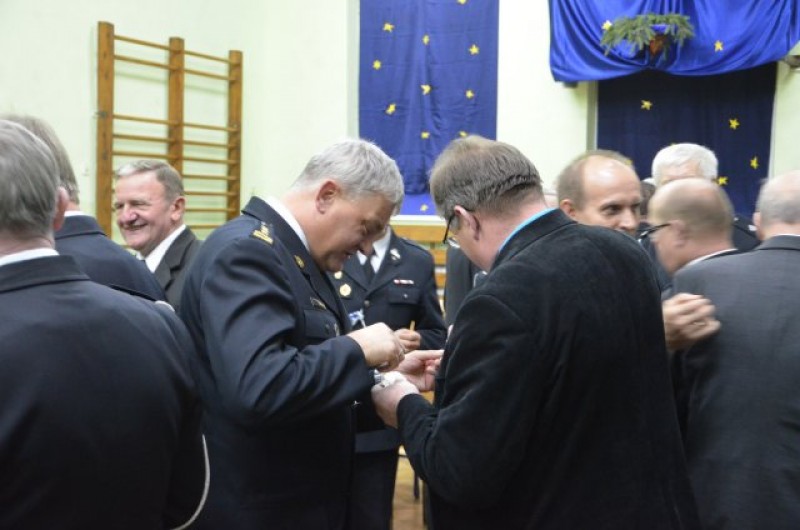 Strażacy podzielili się opłatkiem