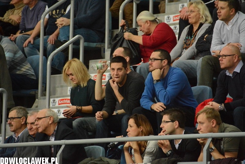 Kibice podczas meczu Anwil - Rosa