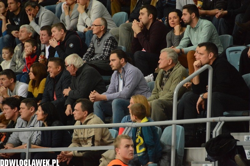 Kibice podczas meczu Anwil - Rosa