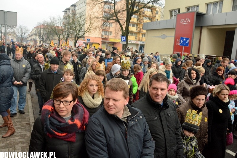 Orszak Trzech Króli na ulicach Włocławka