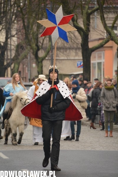 Orszak Trzech Króli na ulicach Włocławka