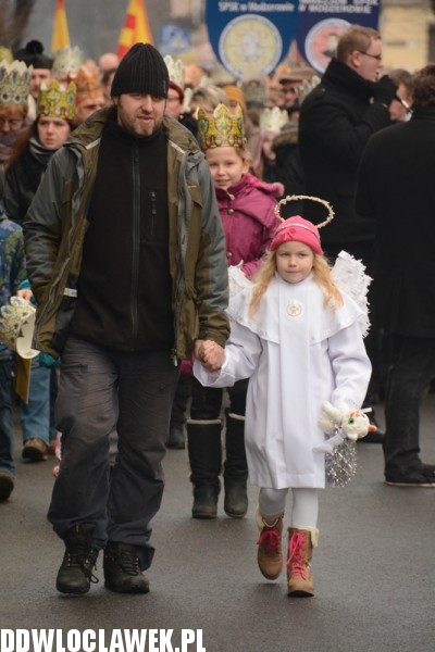 Orszak Trzech Króli na ulicach Włocławka