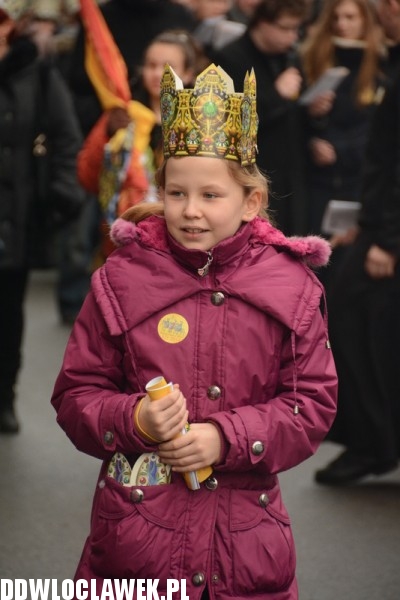 Orszak Trzech Króli na ulicach Włocławka