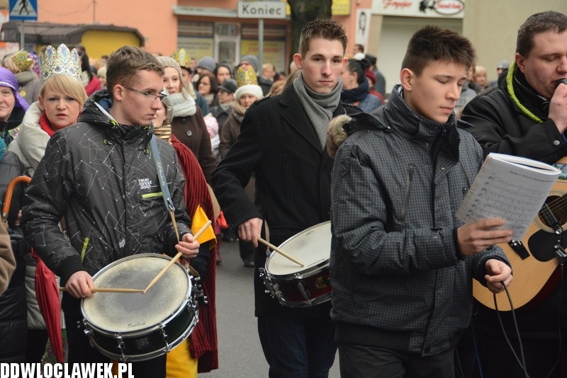 Orszak Trzech Króli na ulicach Włocławka