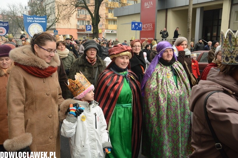 Orszak Trzech Króli na ulicach Włocławka