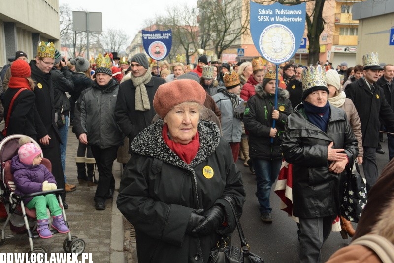 Orszak Trzech Króli na ulicach Włocławka