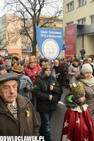 Orszak Trzech Króli na ulicach Włocławka