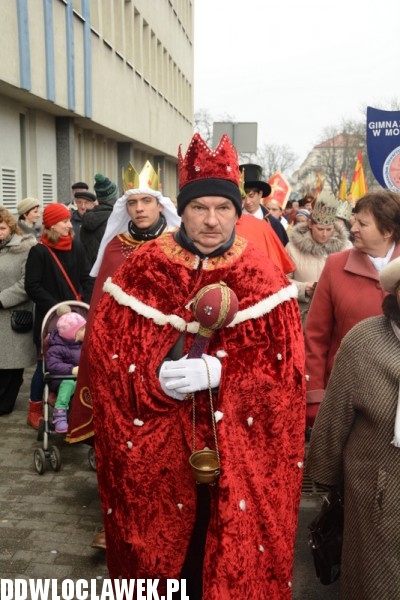 Orszak Trzech Króli na ulicach Włocławka