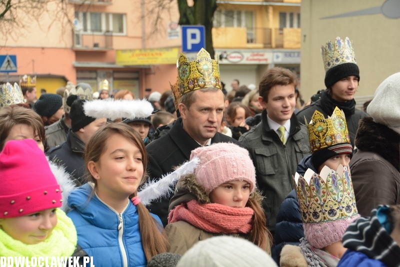 Orszak Trzech Króli na ulicach Włocławka
