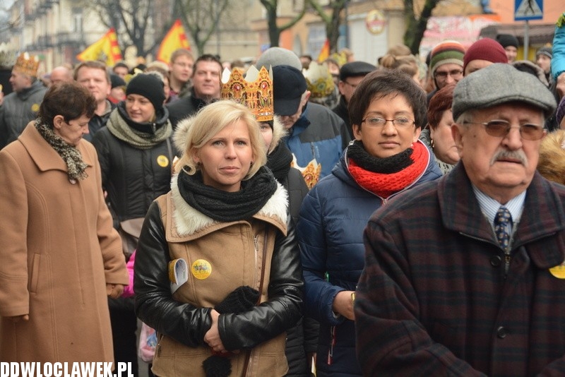 Orszak Trzech Króli na ulicach Włocławka
