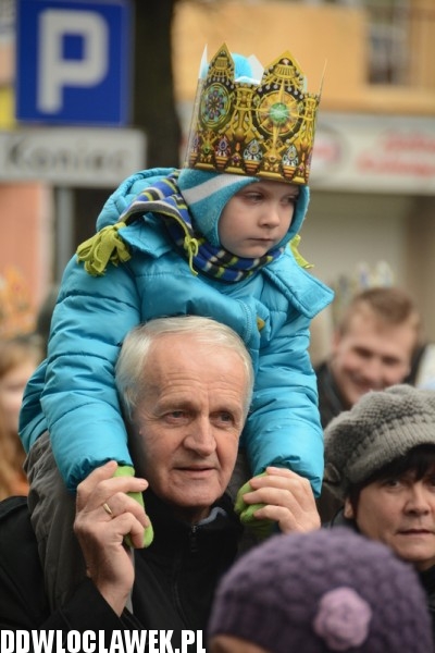 Orszak Trzech Króli na ulicach Włocławka