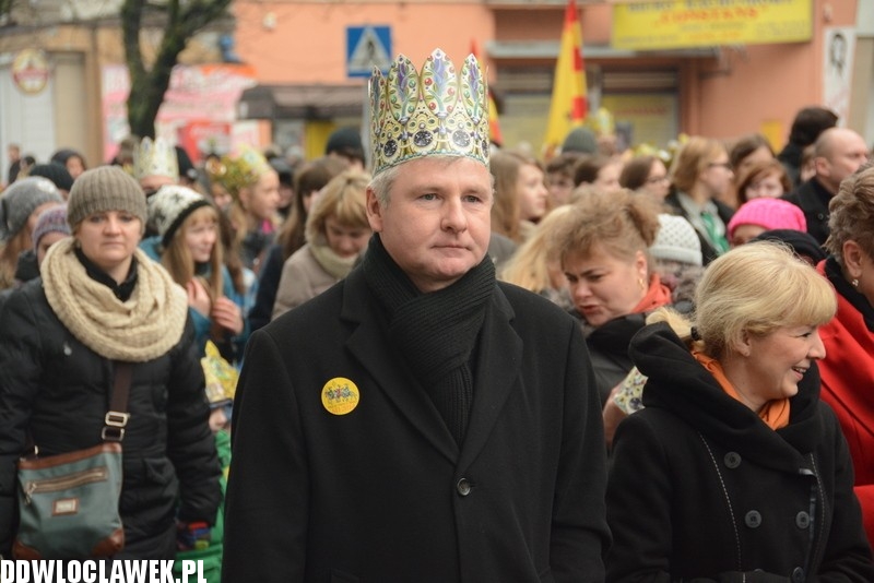 Orszak Trzech Króli na ulicach Włocławka