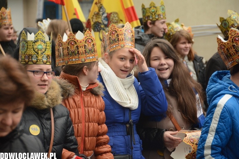 Orszak Trzech Króli na ulicach Włocławka