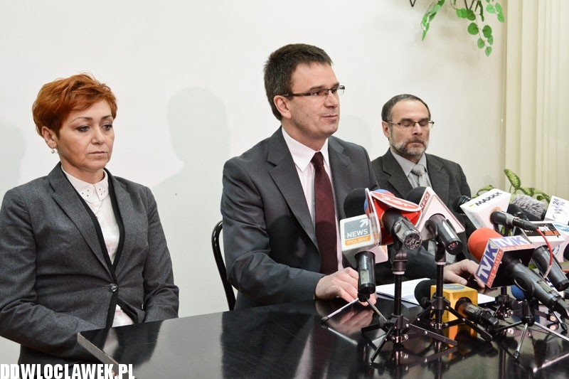 Konferencja prasowa dyrekcji szpitala