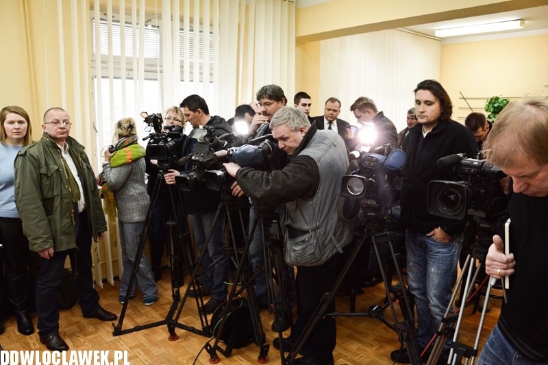 Konferencja prasowa dyrekcji szpitala