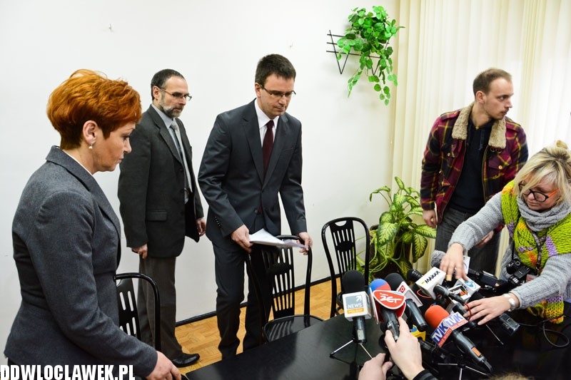 Konferencja prasowa dyrekcji szpitala