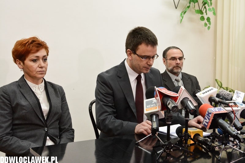 Konferencja prasowa dyrekcji szpitala