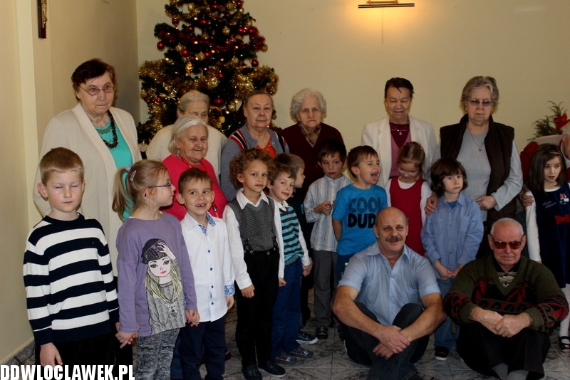 Przedszkolaki w Domu Pomocy Społecznej