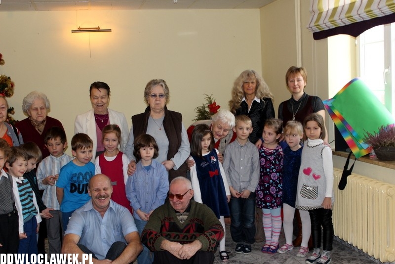 Przedszkolaki w Domu Pomocy Społecznej