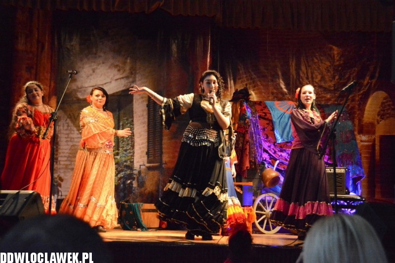 Koncert artystów romskich