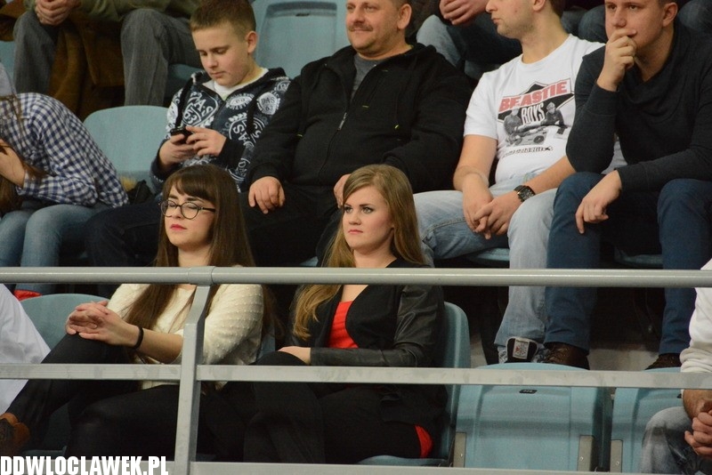 Kibice podczas meczu Anwil - Stelmet