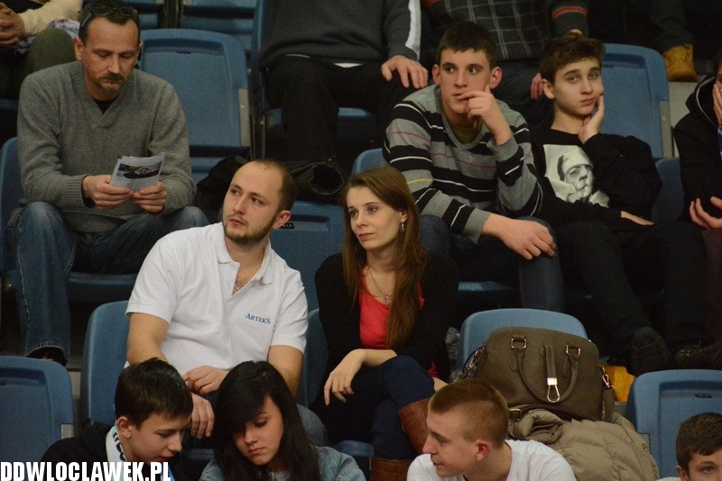 Kibice podczas meczu Anwil - Stelmet